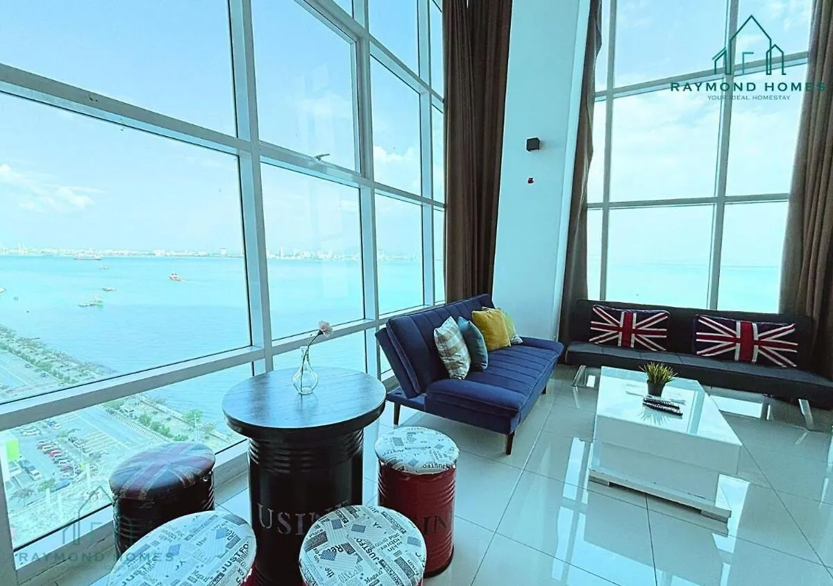 Maritime Sea View Duplex Apartment George Town Malaysia